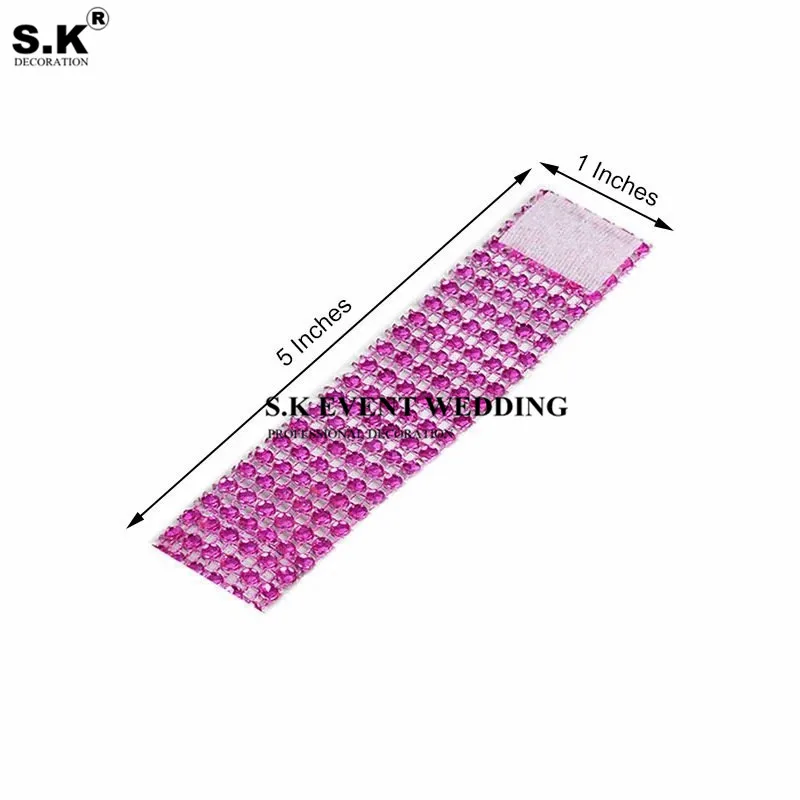 Недорогая Пряжка Стразы с бриллиантами для кольца салфеток стула пояса банта