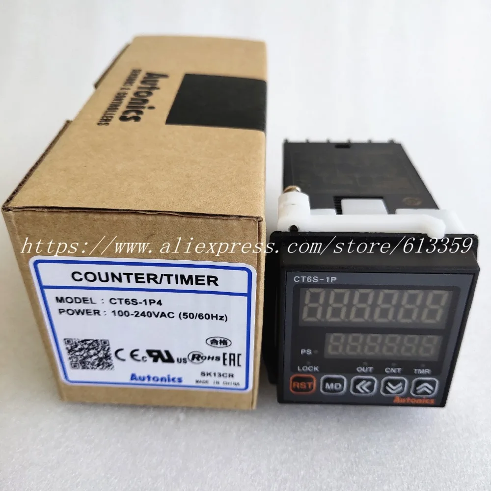 CT6S-1P2 CT6S-1P4 AUTONICS многофункциональный таймер счетчик