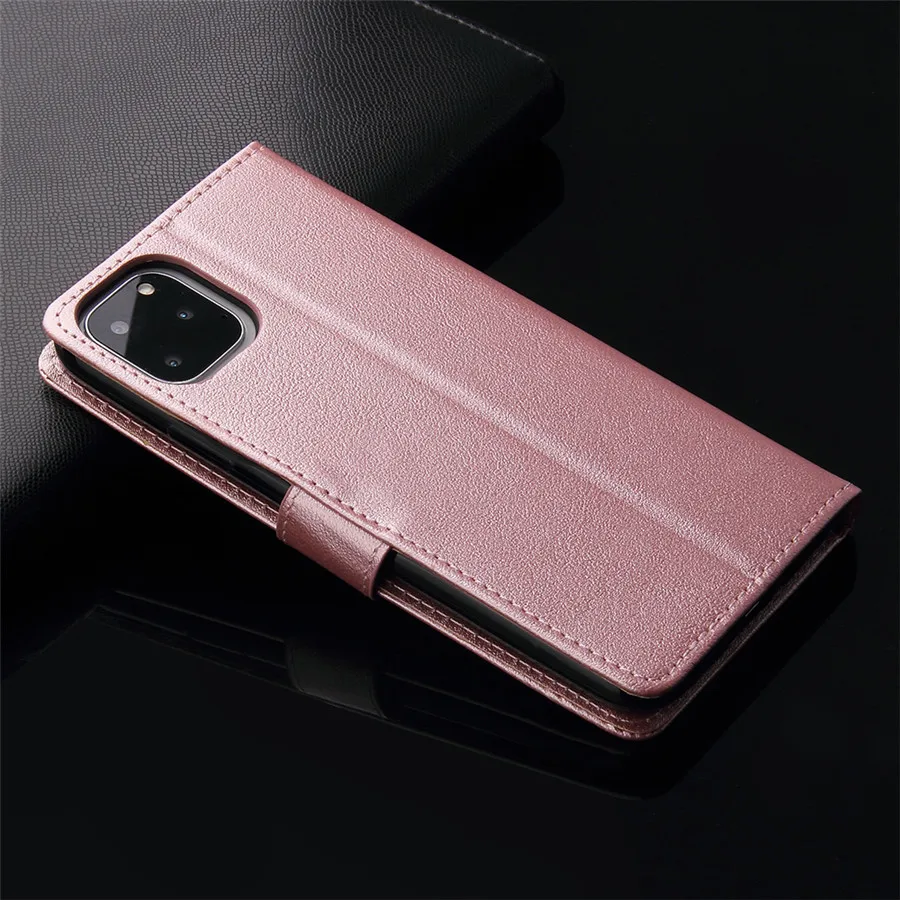 Чехол-книжка с бумажником для iPhone 11 Pro Max XR Роскошный чехол из искусственной кожи чехол с отделениями для карт для iPhone XR XS Max X 8 7 Чехол