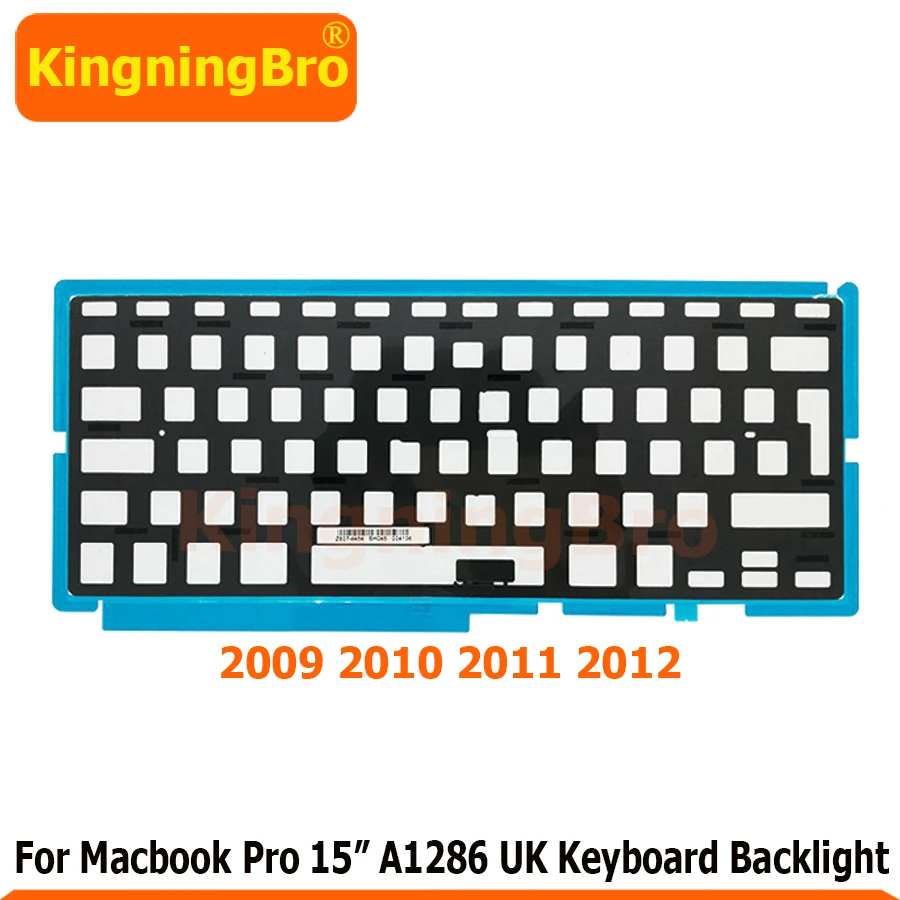 Новая замена клавиатуры Подсветка для Macbook Pro 15 &quotA1286 подсветкой Великобритании