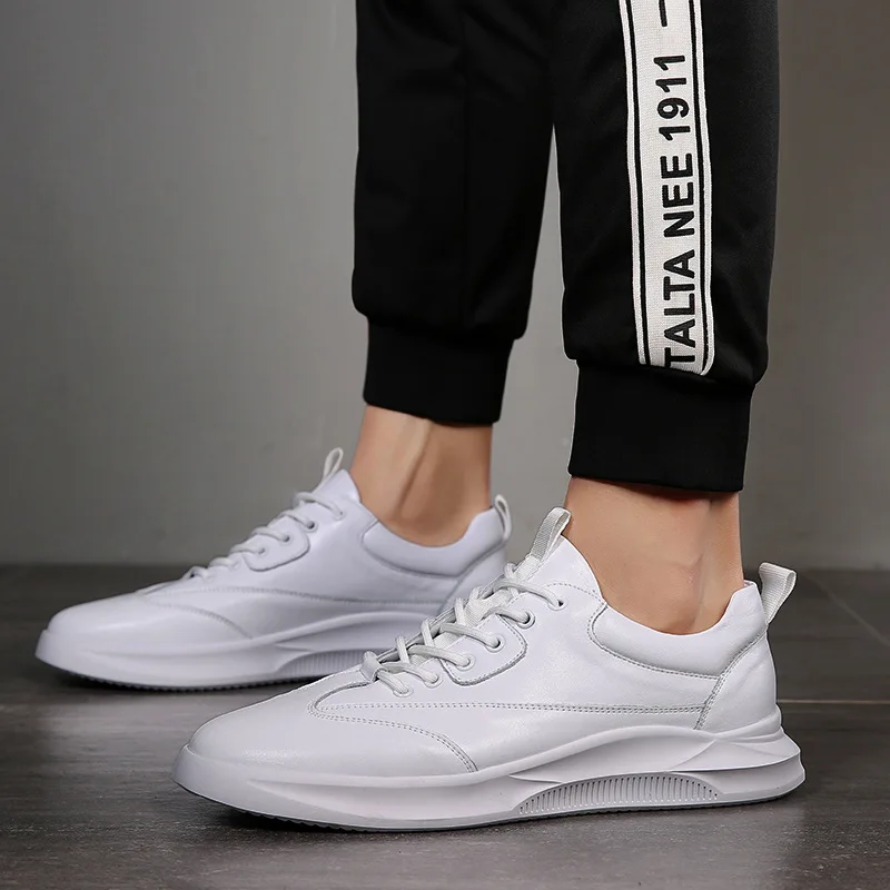 Крест-накрест с постепенным увеличением для мужчин из PU искусственной кожи