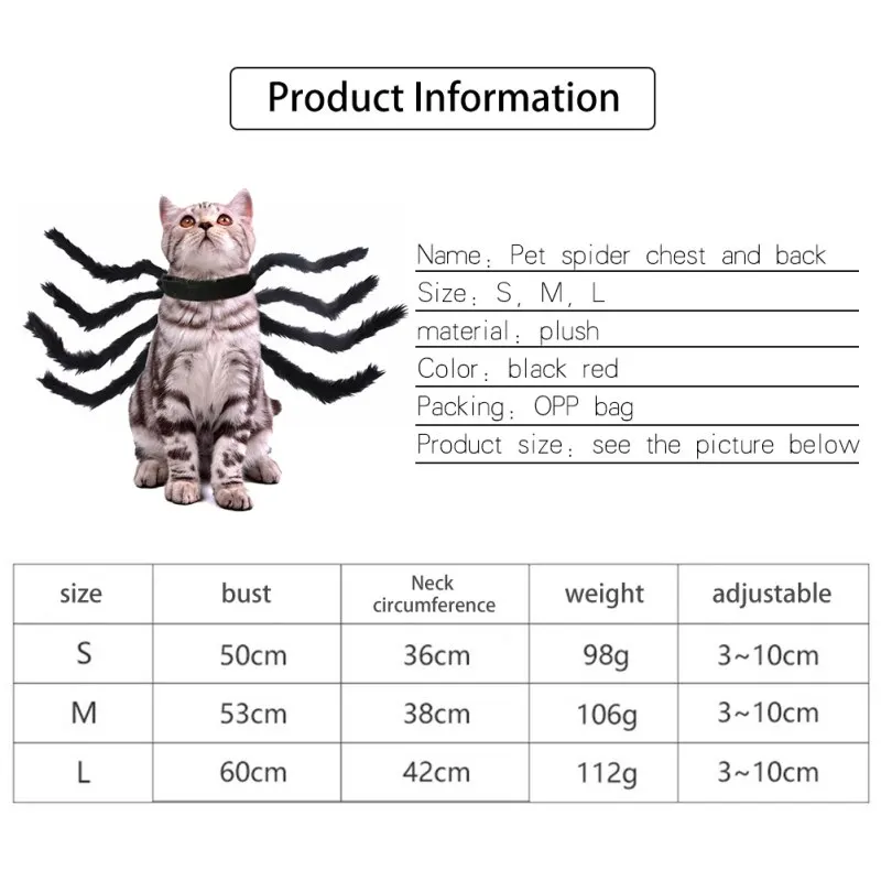 Домашнее животное на Хэллоуин Рождество имитация паука искусственная