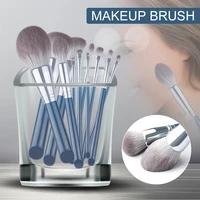 11pc makeup brush soft synthetic brushes set eyeshadow foundation blush faceeye cosmetic concealer brush makeup tool sky blue