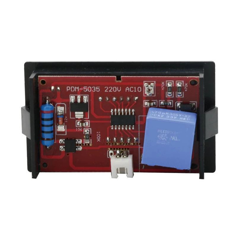 Переменного тока светодиодный Панель цифровой Дисплей Напряжение вольтметр 500V |