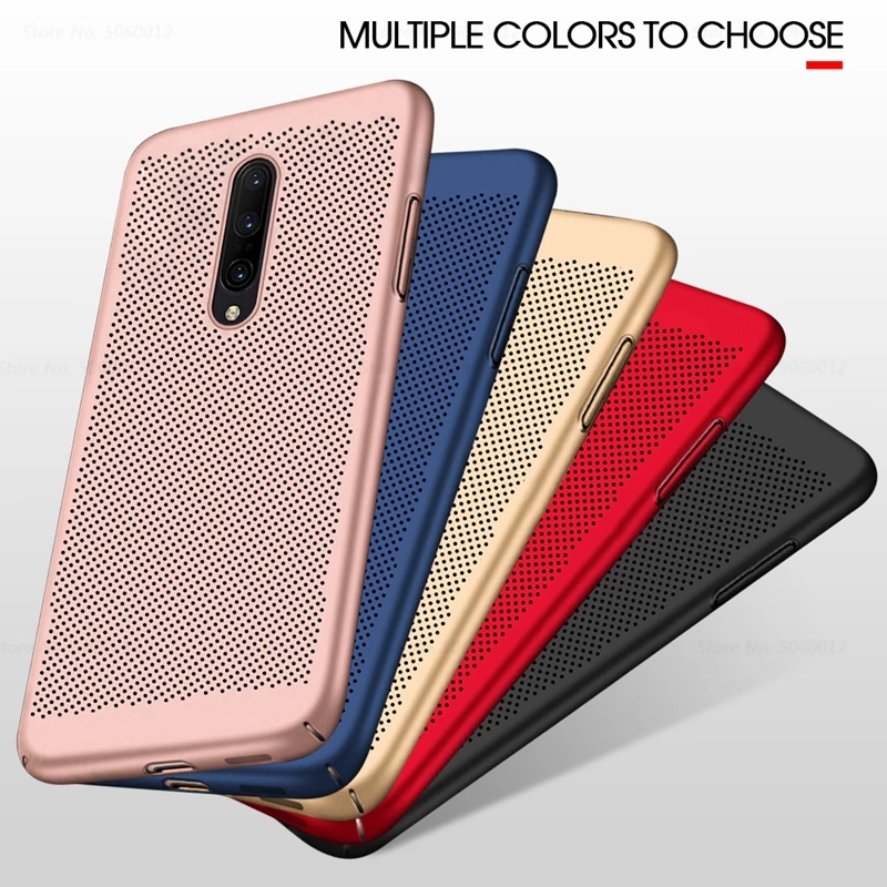 Теплоотвод чехол задняя крышка для One Plus 5 5T 6 t 7 Pro 1 + 7Pro Жесткий ПК охлаждающий