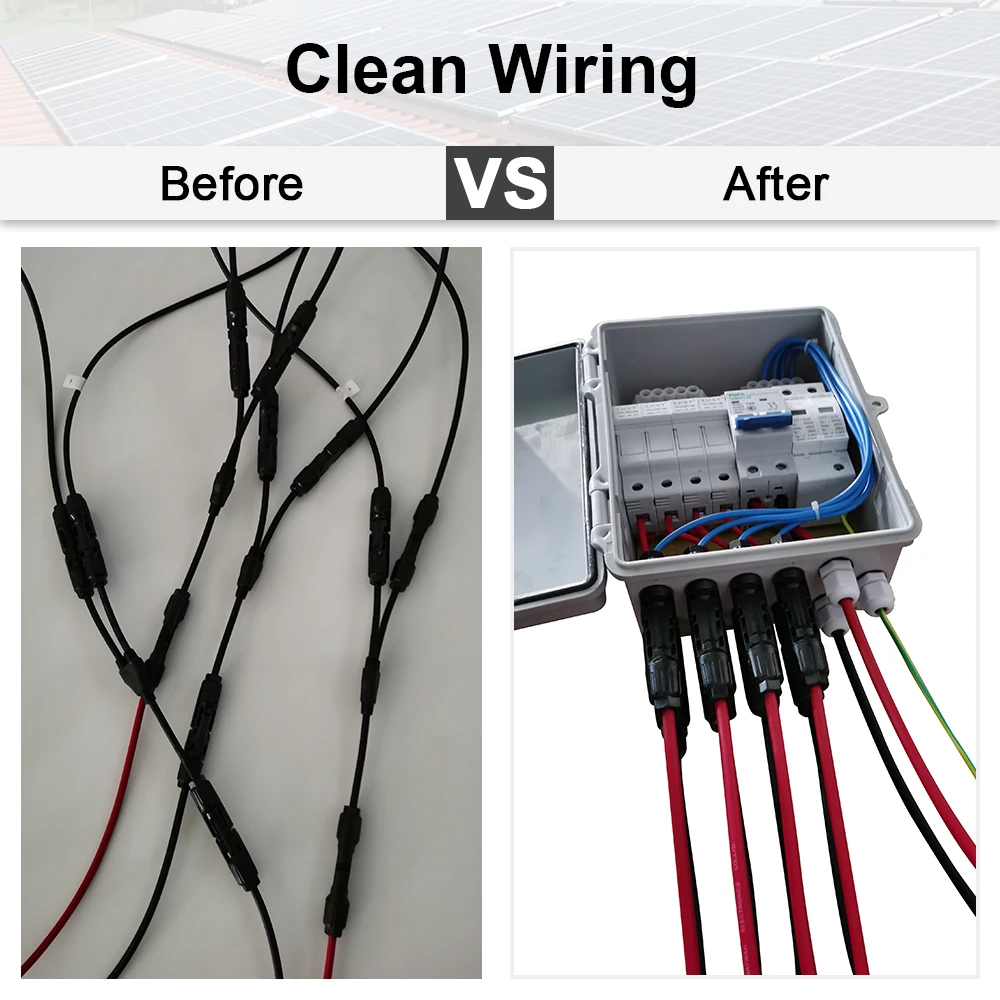 Комбинированная коробка PV для солнечных батарей с молниеносной разрядкой током