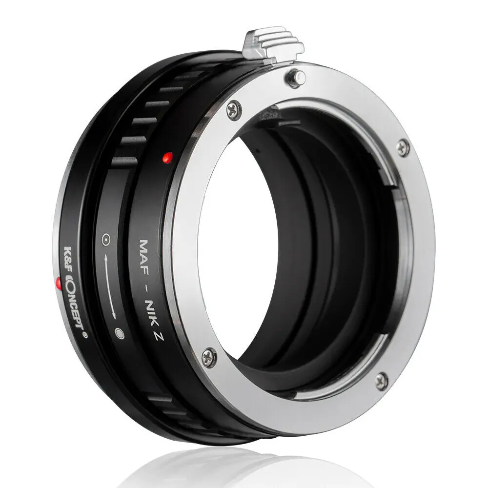 Новый K & F Concept адаптер для объектива Minolta AF MAF камеры Nikon Z6 Z7 Z50 Бесплатная доставка