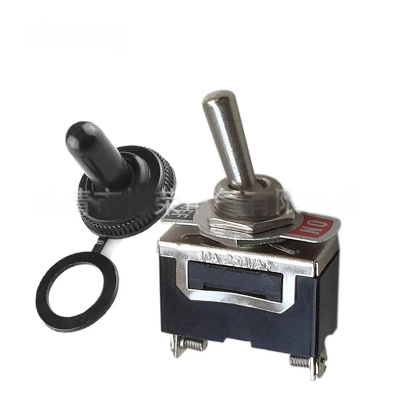 5 сверхмощный ПК Вкл/Выкл тумблер водонепроницаемый загрузки металла SPST разъем