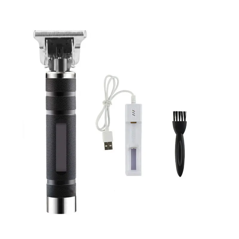 

Electric Trimmer Men Hair Clipper Carving Carbon Fiber Metal Powerful High-Speed Motor MH88