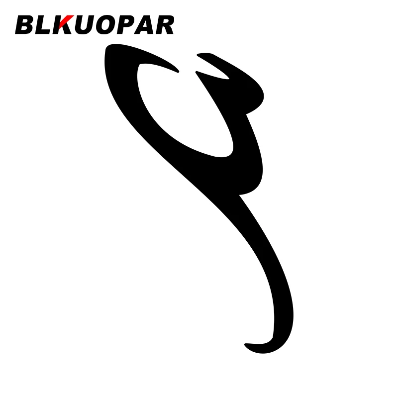 

BLKUOPAR for Shadowhunter Runes Car Stickers Vinyl Decals Windshield JDM Assessoires Waterproof Sunscreen Custom Printing