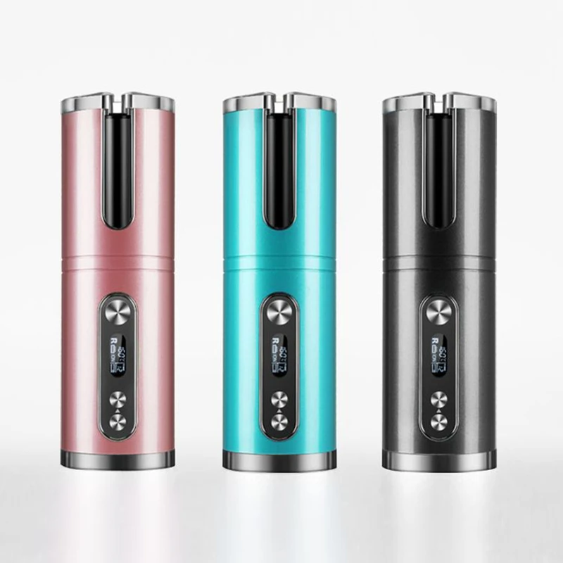 

Электрическая плойка для волос, с керамическим ЖК-дисплеем, беспроводная, с зарядкой от USB