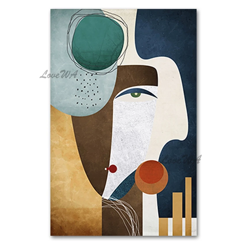 

Famous Figure Picasso Oil Painting Reproduction 100% Hand-painted Bedroom Wall Decoration Showpiece No Frame Canvas Wall Art