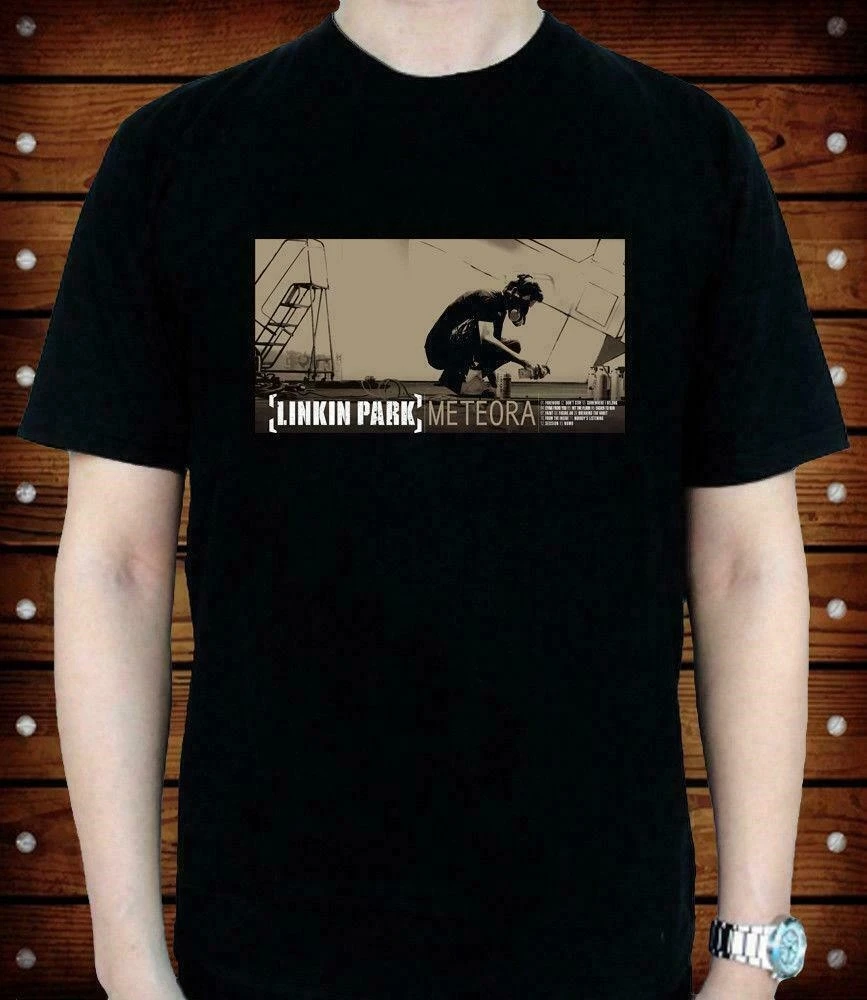 Новый LINKIN PARK METEORA альбом США размер футболка s m l xl 2XL XXXL ZM1|Мужские футболки| |