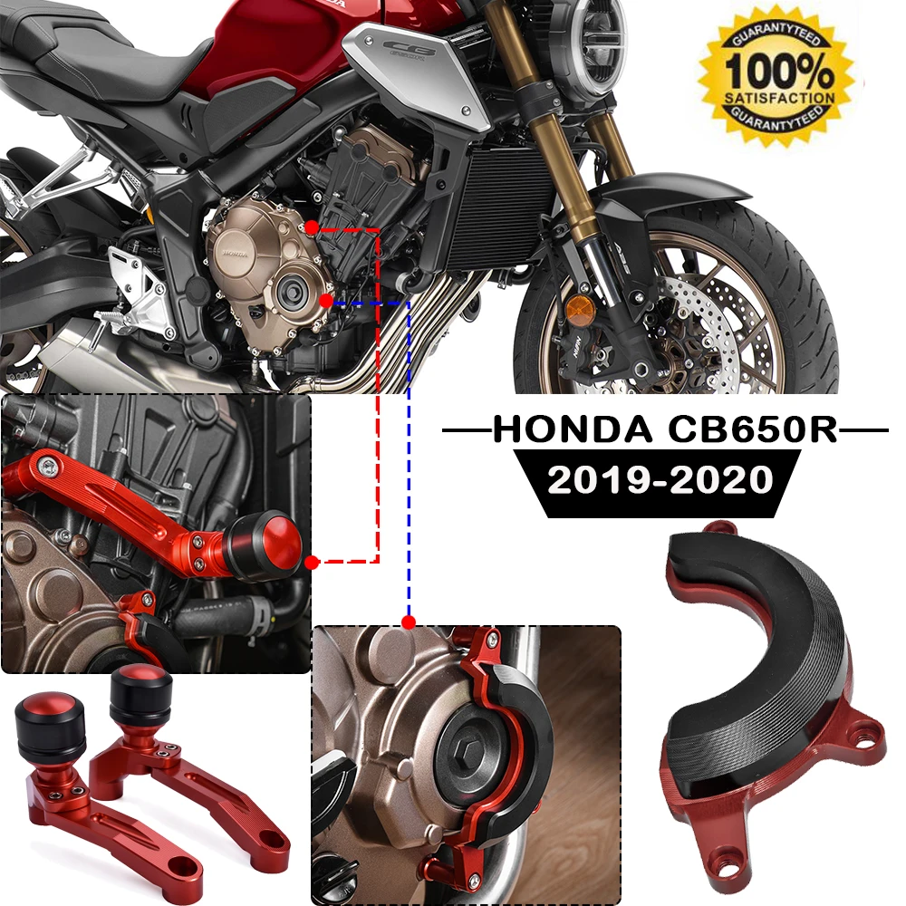 Рамка Ползунки крышка статора двигателя защита краш накладка чехол cb650r для Honda CB