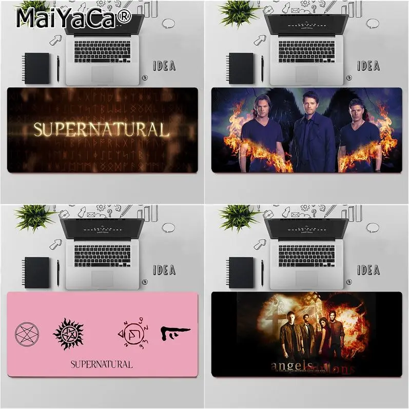 

Maiyaca высококачественный Сверхъестественное SPN runes уникальный настольный коврик, игровой коврик для мыши, резиновый игровой коврик для мыши