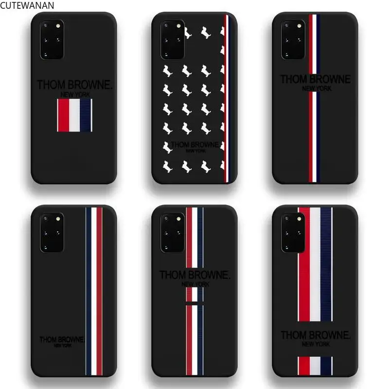 

Thoms Brownes Phone Case For Samsung Galaxy S21 Plus Ultra S20 FE M11 S8 S9 plus S10 5G lite 2020