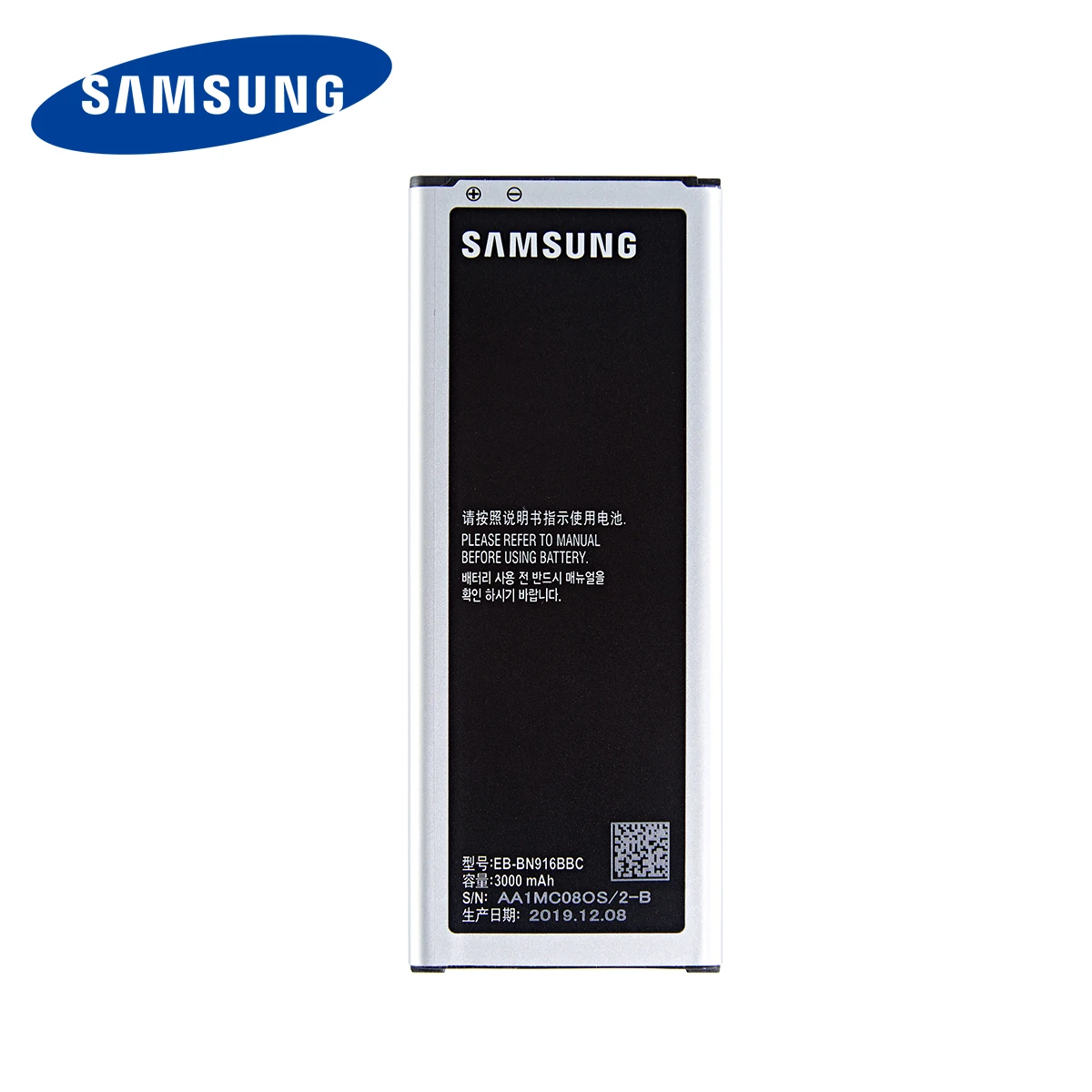 SAMSUNG-bater&iacute;a original de EB-BN916BBC para Samsung Galaxy Note 4, Pila de 3000mAh, N9100, N9106W, N9108V, N9109V, Note 4, WO-2