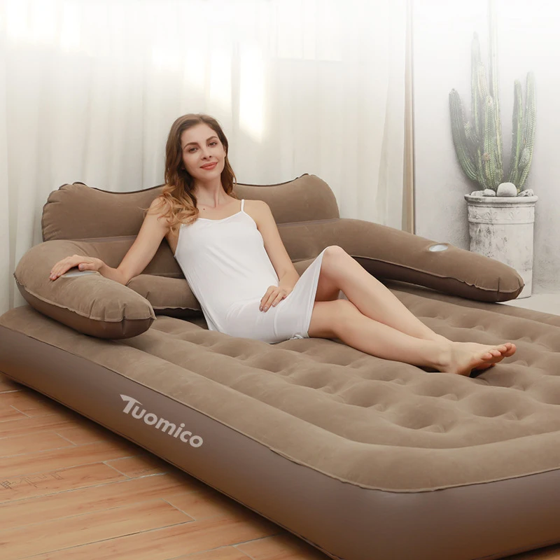 Портативный воздушный матрас для дивана Воздухопроницаемый удобный спины