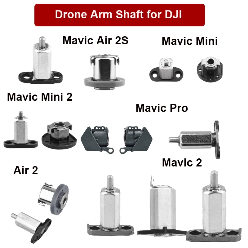 Запасные части для дрона передний рычаг вала Задний оси DJI Mavic Mini 2/Mini/Air 2/2S/Pro/Mavic 2