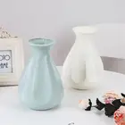 Пластиковая ваза в скандинавском стиле для дома, простой маленький свежий цветочный горшок, бутылка для хранения цветов в гостиной, Современное украшение для дома