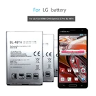 Аккумулятор для LG G2 G3 G4 G5 G6 G7 G8 ThinQ mini Beat G3S G3C G4S G4C V10 V20 V30 V40 V50Optimus G Pro 2 X Cam Power 2 BL-44E1F