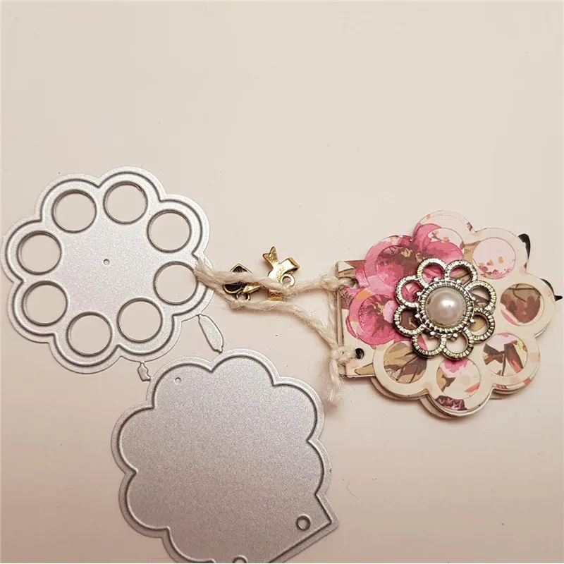 Металлические Вырубные штампы Naifumodo Flower Note Скрапбукинг для изготовления