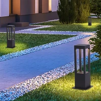 outdoor garden lawn lamp waterproof patio landscape pathway lawn bollards light spotlight villa pathway lawn pillar light