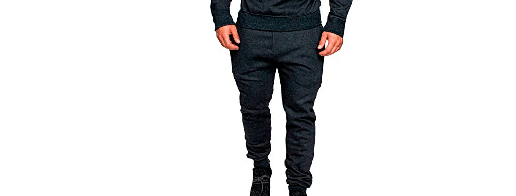 Deep Grey Pants Осенний мужской спортивный костюм топ низ спортивный тренировочный костюм брюки Толстовка пальто M-2XL - Цвет: Deep Grey Pants