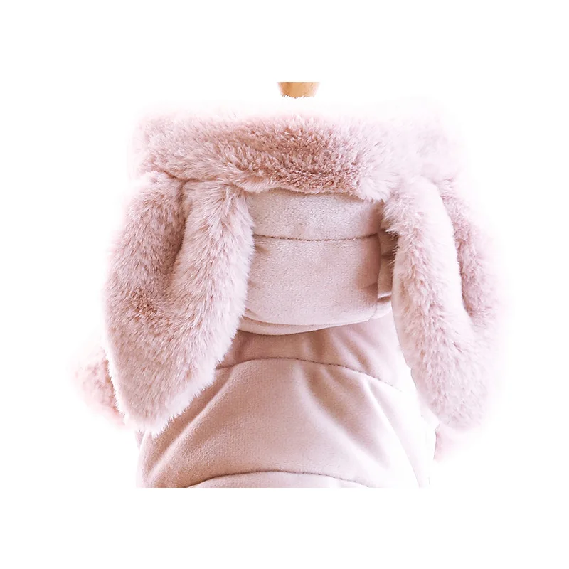 Одежда для собак на осень и зиму теплая хлопковая стеганая одежда с четырьмя