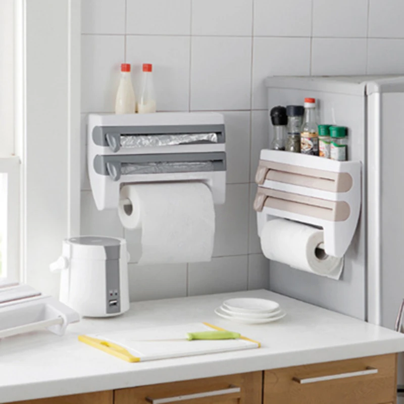 1 шт. многофункциональный настенный держатель для полотенец в