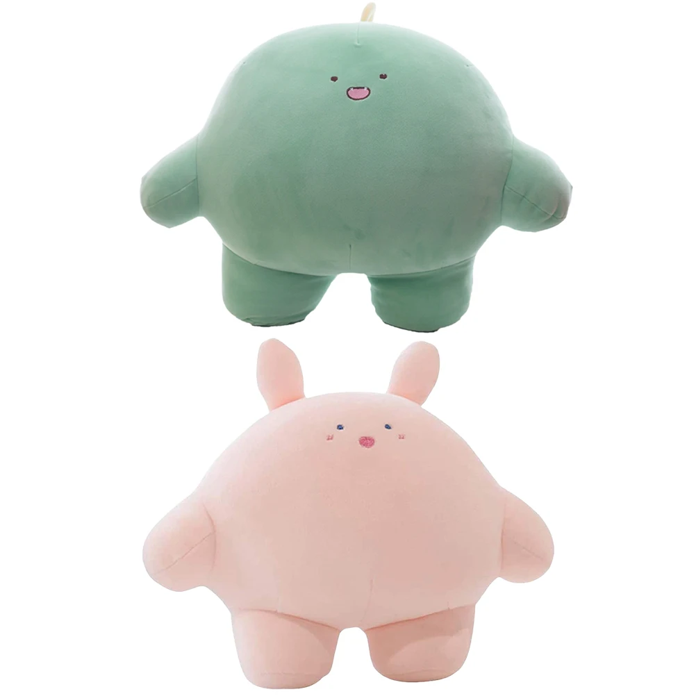 Милая плюшевая игрушка животное мультяшная подушка супер мягкая обнимашка для