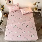 3 шт., эластичные простыни с рисунком единорога, 34 дюйма