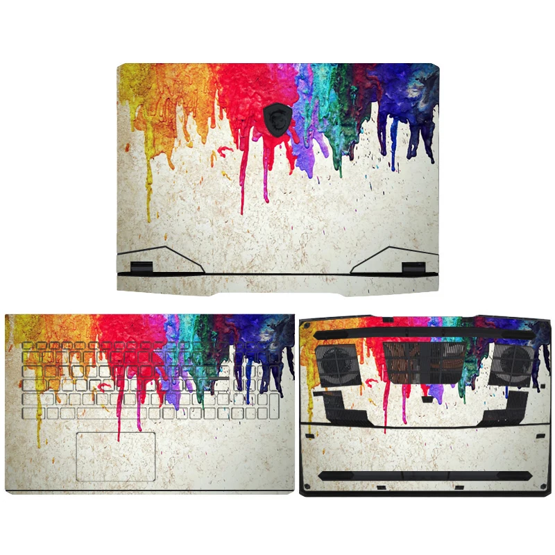 Чехол для ноутбука MSI GP76 GE76 GF76 красочный блокнот Stickers GE66 GF66 GL66 GS66 MS-16V1 Decal |