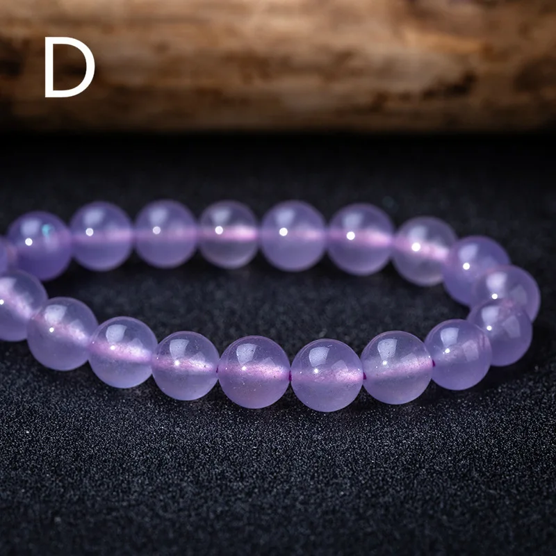 8mm Natural Stone Colorful Transparent Chalcedony Beads Semi-finished Jewelry Making Necklace New DIY Bracelet Accessories 39cm | Украшения