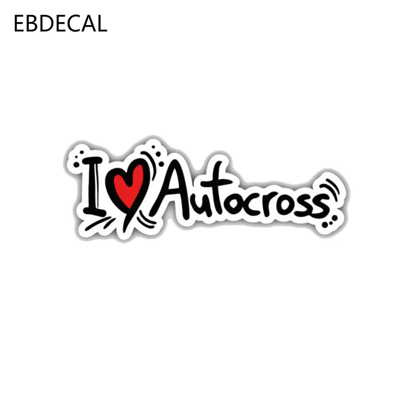Ebdeckle мода Я люблю автокрест украшение для Авто/бампер/окно/наклейка на стену