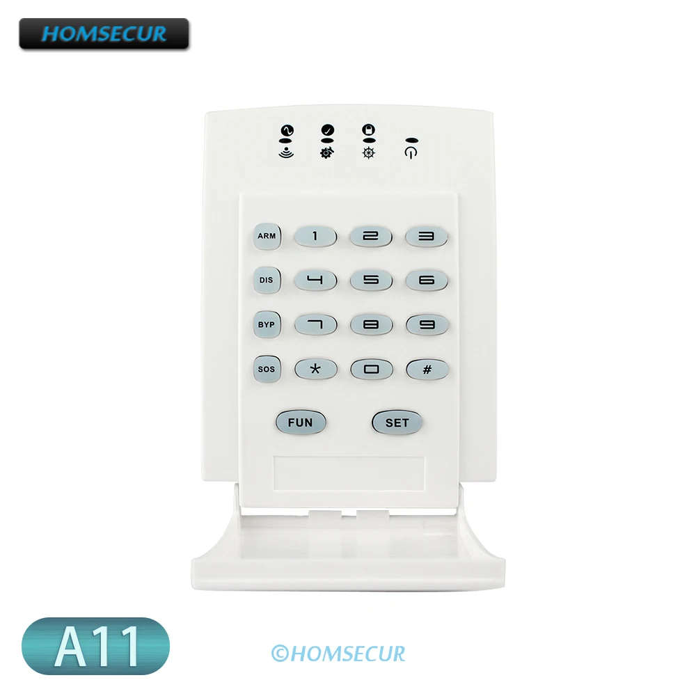 HOMSECUR A11 новая планшетофон с дистанционным управлением для домашней сигнализации