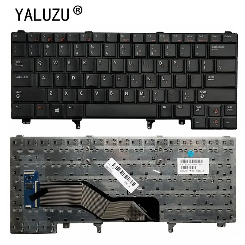 YALUZU новая английская клавиатура для Dell Latitude E5420 E5430 E6320 E6330 E6430 без точечной
