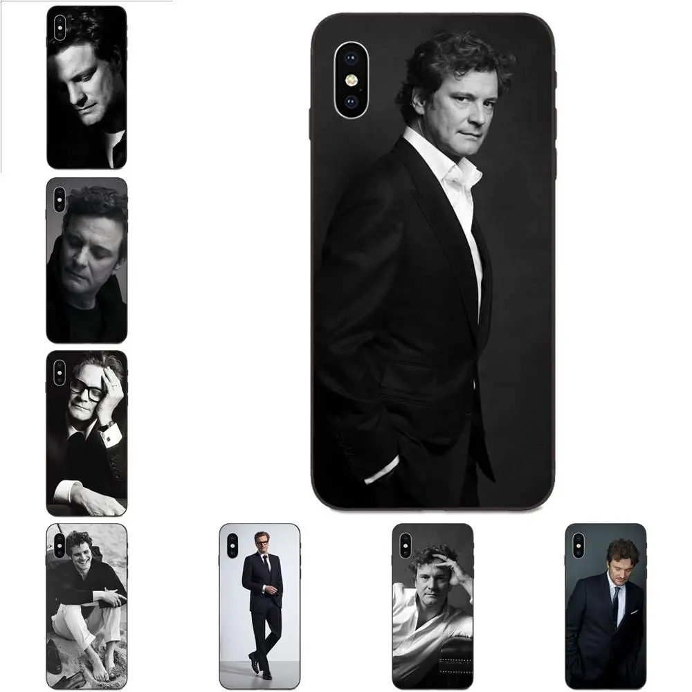 Мягкие лучшие чехлы Colin Firth мужской актер знаменитостей стильные для Apple iPhone 4 6 6S 7 8