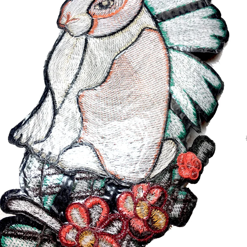 1 пара модных классный кролик с цветами нашивка аппликация значок одежда патч