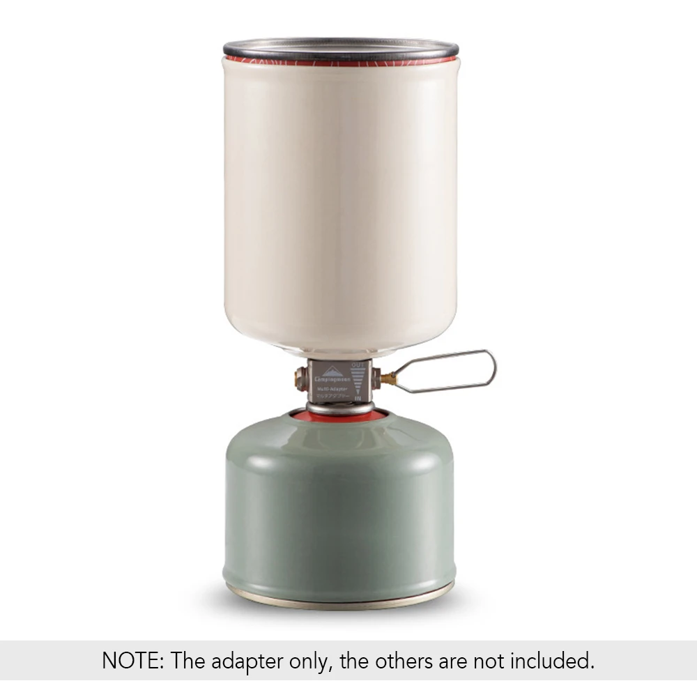 Кемпинговая газовая горелка заставка плюс бутановый адаптер газовый для