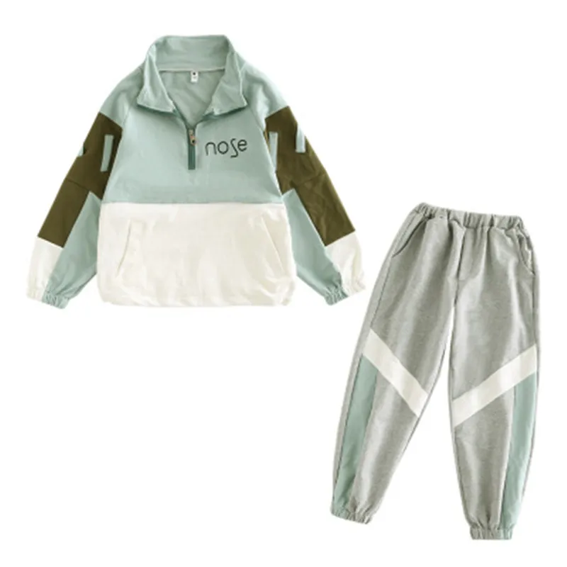 

CA Kids Tracksuit Girls Clothing Set Pullover+Trousers Outfit Set Children Clothing Girls Sportswear + Pants Girls Clothes Suit