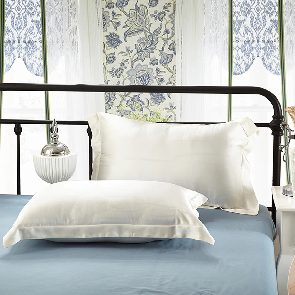 2 предмета шелковая подушка чехол 100% Настоящее чистое тутовое Подушка Чехол