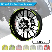 fit kawasaki z900 z900rs motorcycle decorative high quality stripe sticker front and rear wheel reflective decal accessories