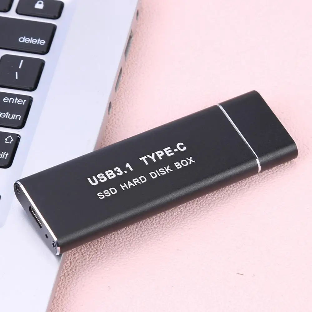 Новый чехол для жесткого диска SSD 6 USB 3 1 Type C к M.2 адаптер NGFF портативный HDD внешний