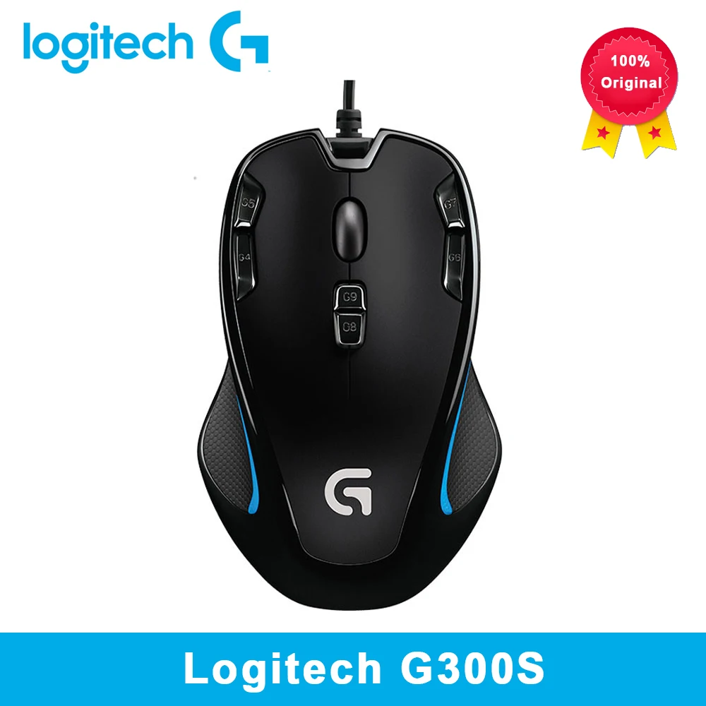 Мышь Logitech G300S оптическая игровая 2500 DPI для ПК