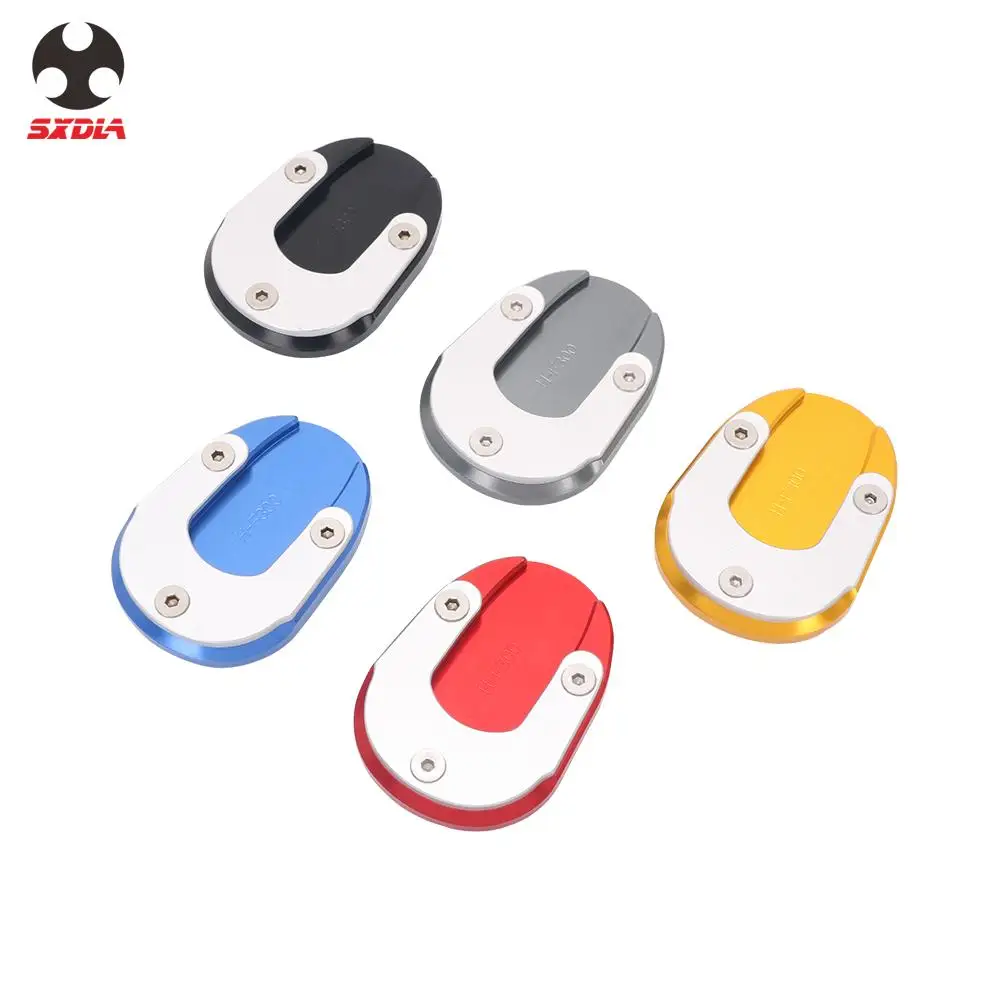 

Motorcycle Accessories Kickstand CNC Aluminum Side Stand Extension Plate Pad Support For YAMAHA FJR1300 FJR 1300 2001-2018 2019
