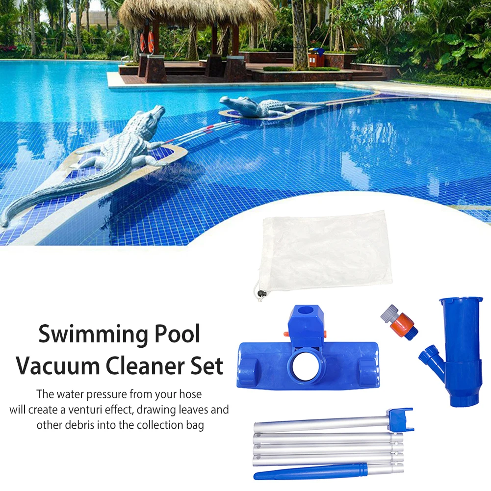 

Portable Pool Vacuum Jet Underwater Cleaner for Above Ground Pool Spas Ponds & Fountains