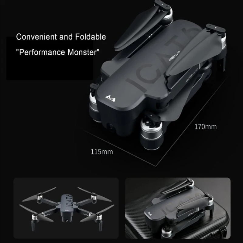 Умный бесщеточный двойной GPS автоматическое слежение за мной WIFI FPV