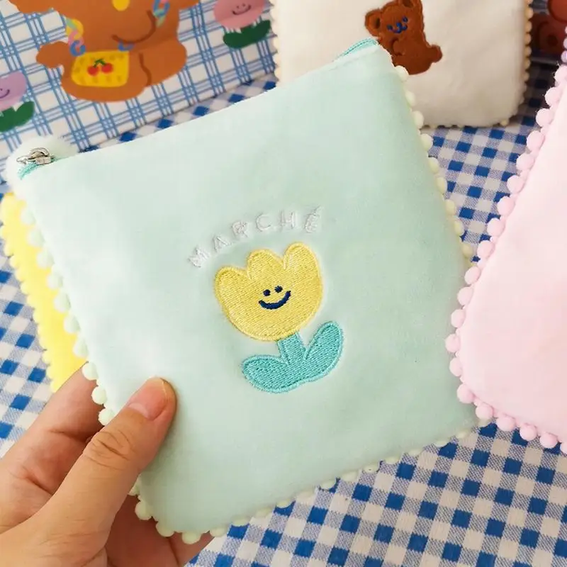Bentoy женская сумка для гигиенических салфеток девочек корейский кошелек монет