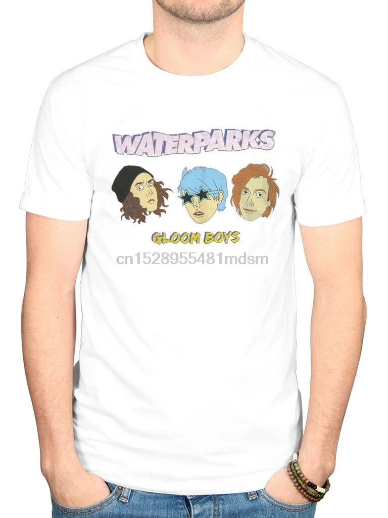 Официальная футболка для мальчиков с аквапарком и рукавами разговор